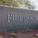 The Overlook at Firerock Entryway sign