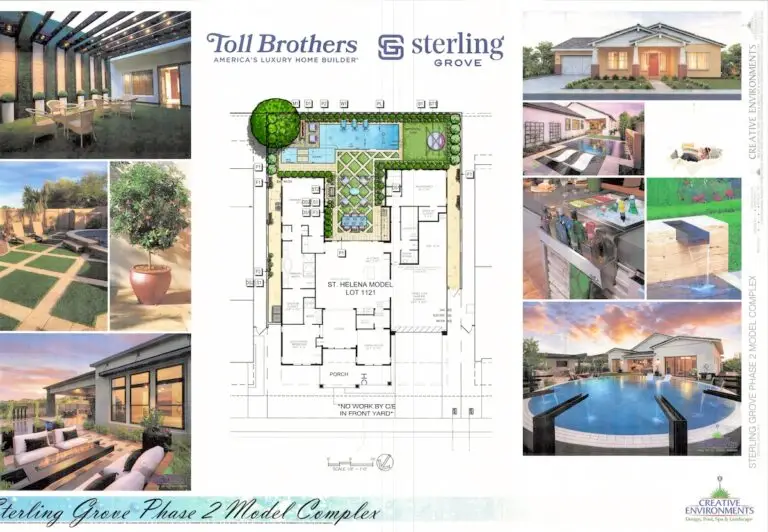 The St. Helena original plans